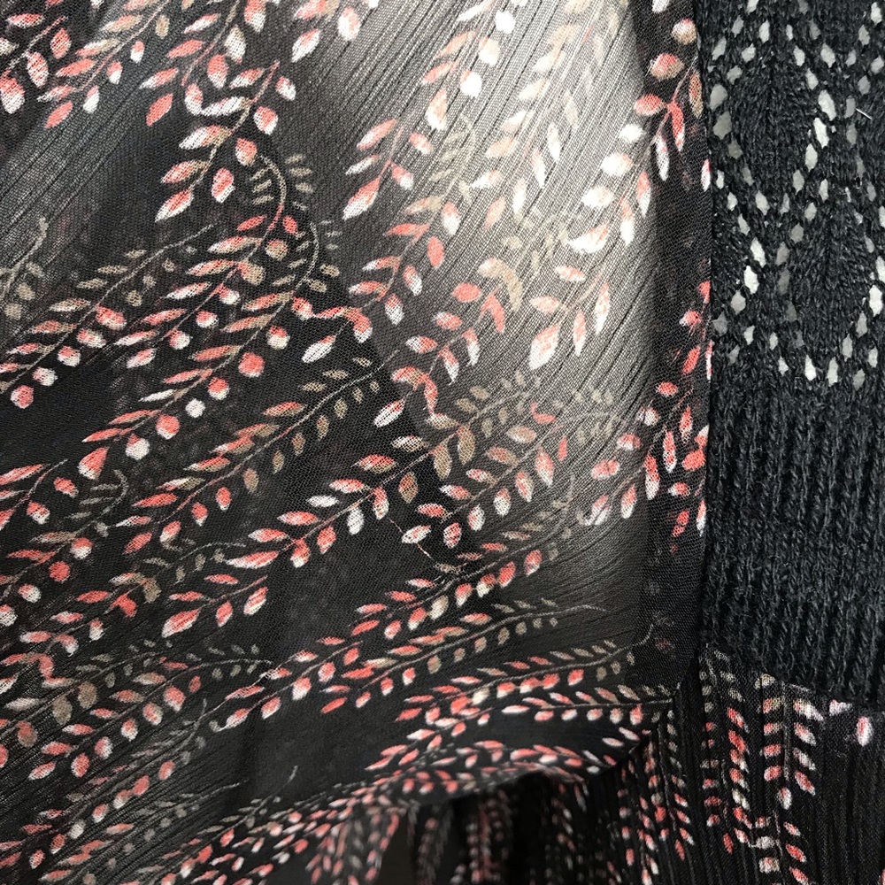 Free People | Semi-Sheer Tunic Dress w/ Front Tie - Picture 6 of 7